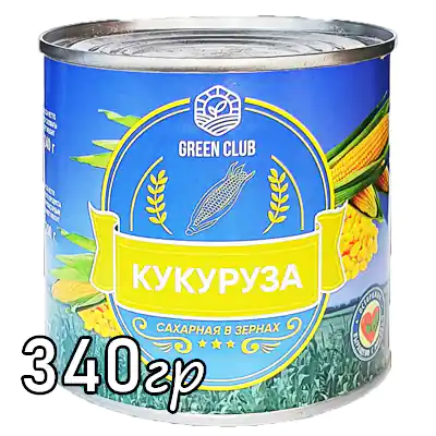 Маринованый Кукуруза Грин Клуб 340гр