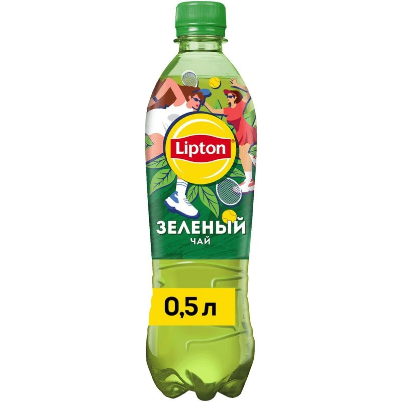 Холодный чай Lipton Зеленый, 500мл