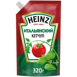 Кетчуп Heinz Итальянский первая категория, 320г