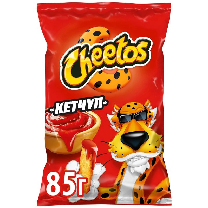 Кукурузные снеки Cheetos Кетчуп 85г