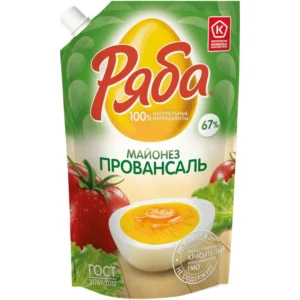 Майонез Ряба Провансаль 67%, 630мл
