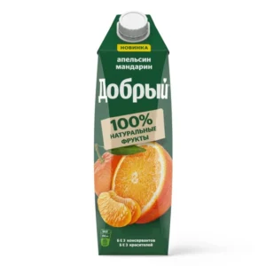 Напиток сокосодержащий Добрый Апельсин Мандарин, 1л