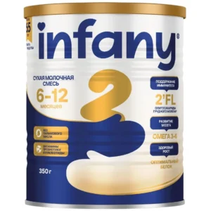 Смесь Infany 2 сухая молочная для детей с 6 месяцев, 350г